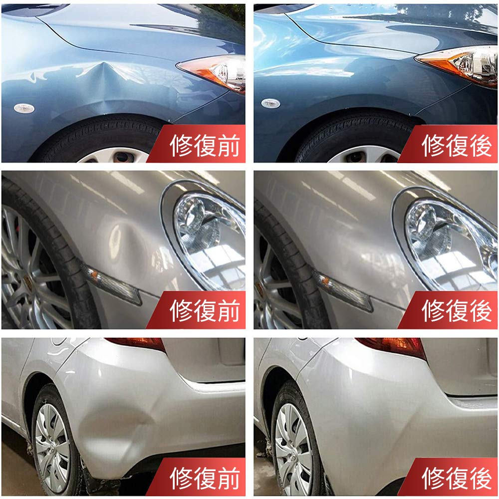 Manelord Dent Repair Car Dent Slide Car Pulling DIY Repair Tool Tool, Repair, T-Bar, Hammer, Repair, Tool, (26 Sets)