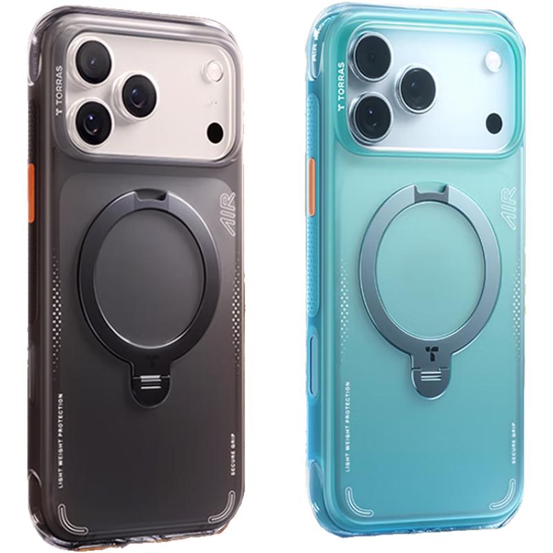 Противоударный чехол для телефона Torras Q3 Air с магнитной фиксацией iPhone 17 Pro
