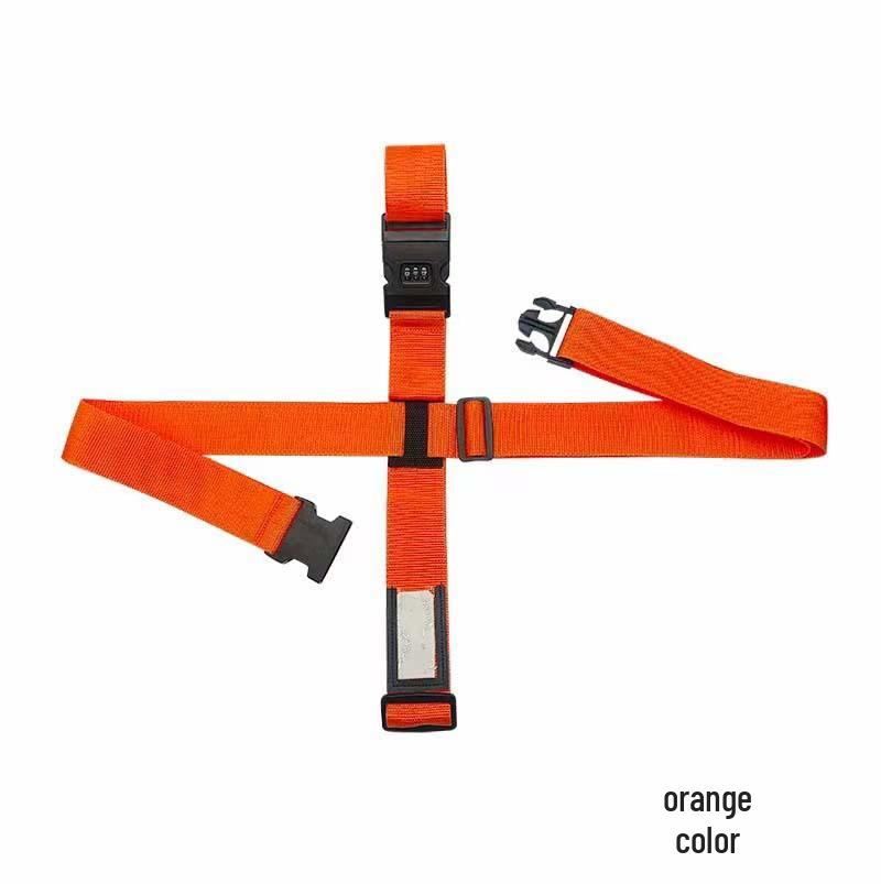 Secure Polypropylene TSA Lock Luggage Strap with Buckle for Cross-Border Travel