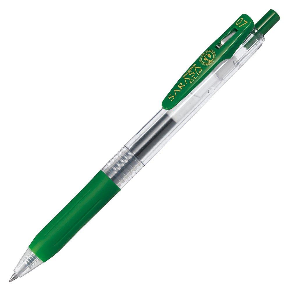 

Zebra Gel Ballpoint Pen Sarasa Clip Viridian 10 pieces 0.7 B-JJB15-VIR