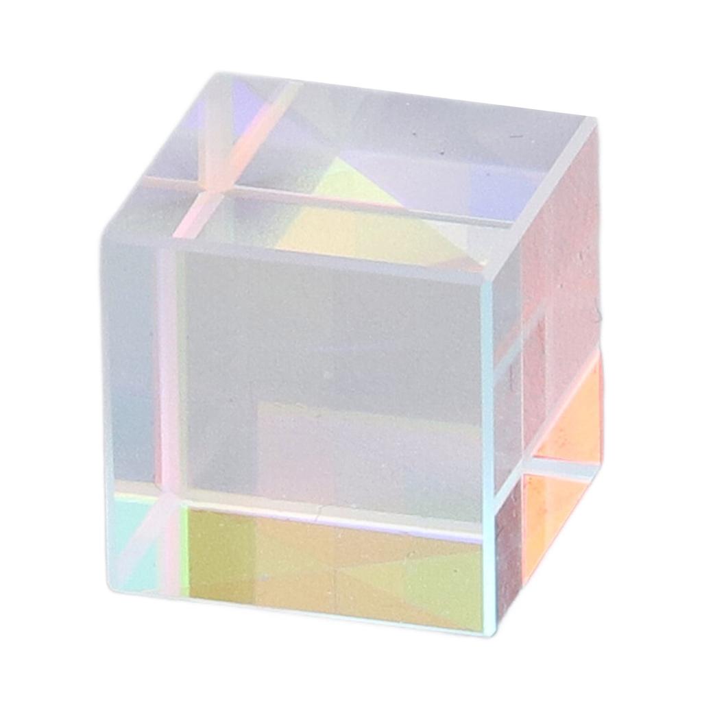 Dichroic   Prism Colorful Glass   Prism for Physics Tching Resrch Decoration Art Education