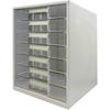Kokuyo LC-G7M Letter Case, Clear Drawers, A4, 7 Tiers