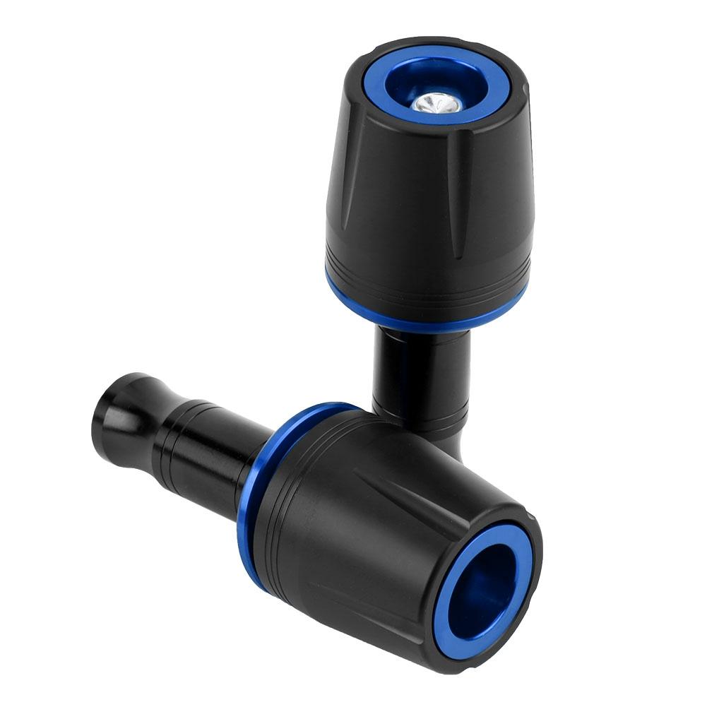 Universal Slider Frame Sliders Crash Pad Protector 10mm Screw for Kawasaki Z125 Yamaha (Blue)