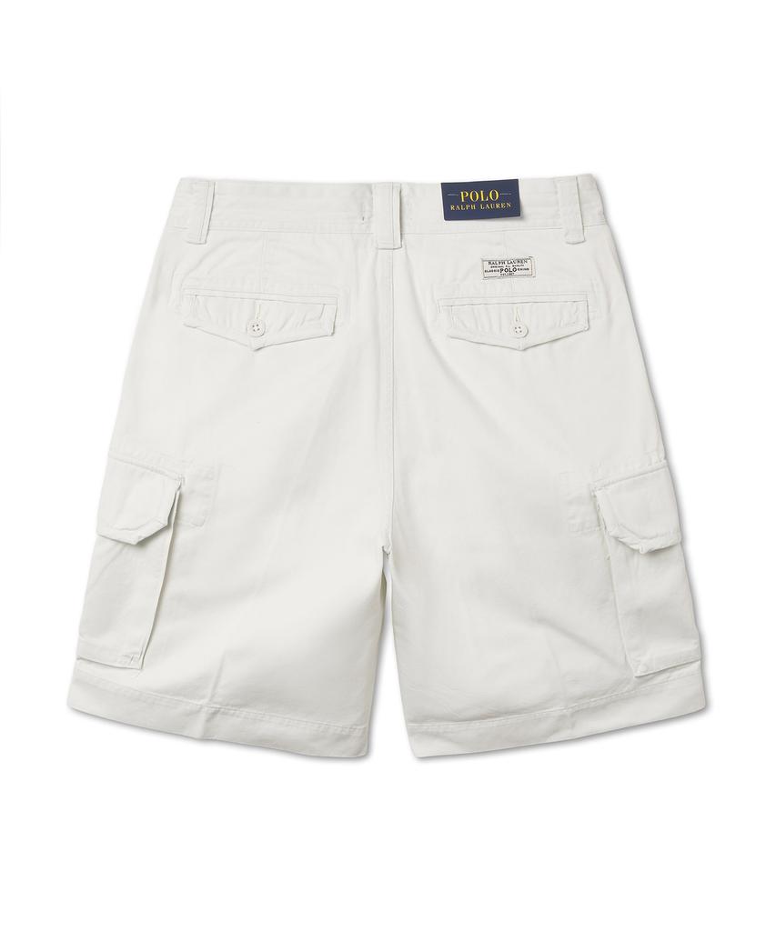 POLO RALPH LAUREN Relaxed Fit Twill Cargo Shorts - White