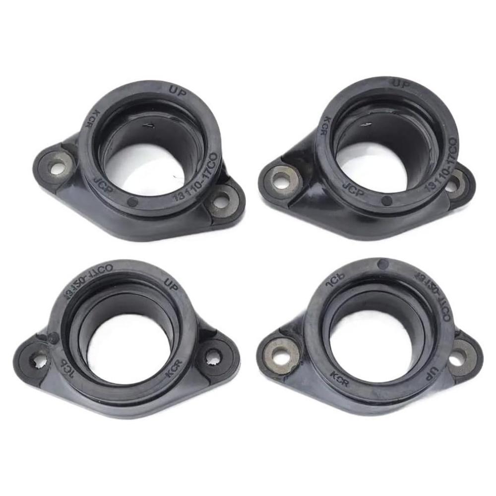 4x Carb Intake Manifold Boots For Suzuki GSXR750 GSX750F Katana 1989-1998