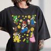 Comfort Colors Retro Plumber Game Gaming Tee, Vintage Gaming World Characters Shirt