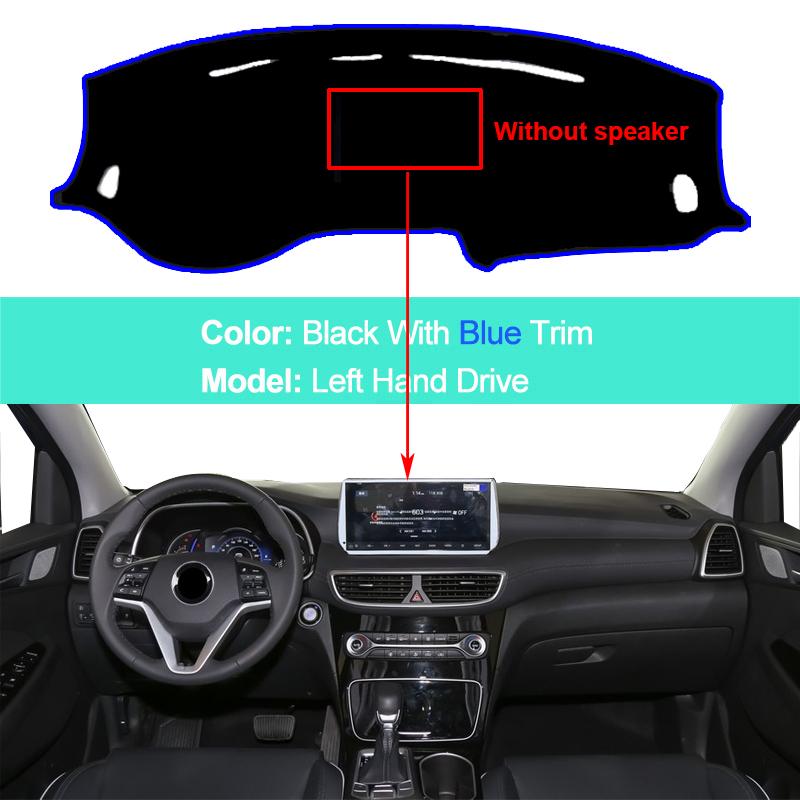 Anti-Slip Car Inner Dashboard Cover DashMat For Hyundai Tucson    Rug Carpet Cushion Sun Shade Pad Protector