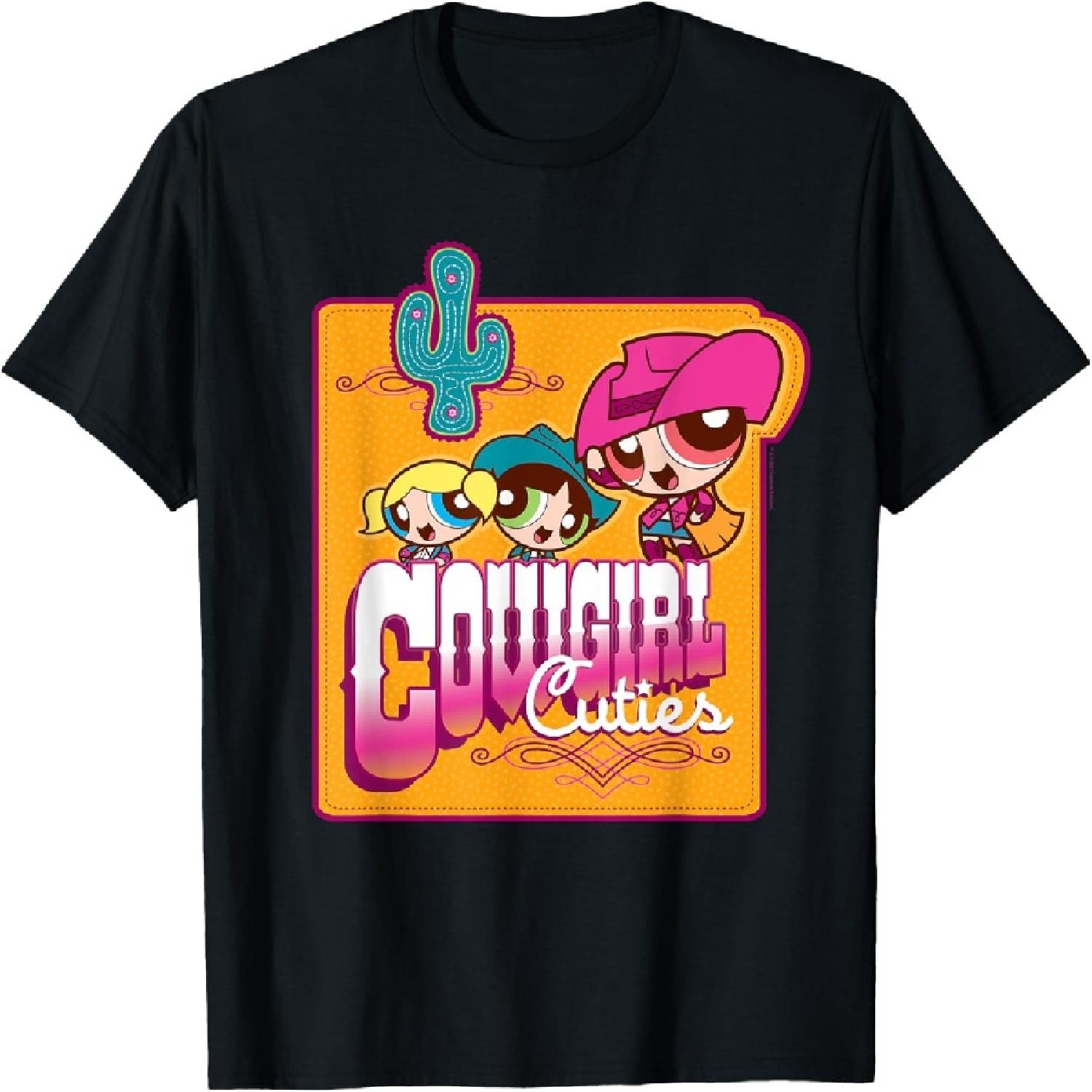 Powerpuff Girls Cowgirl Cuties T-Shirt S