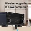 Bluetooth 5.4 Empfänger Sender 2-in-1 Drahtloser Bluetooth 3,5mm Aux Audio Adapter Mikrofon für Flugzeug TV Auto Laufband