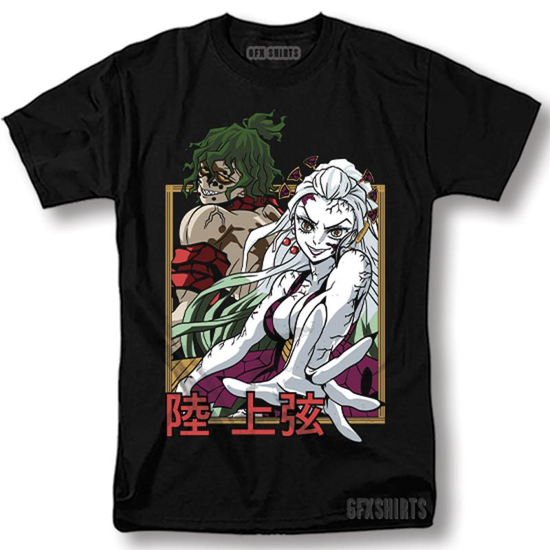 

Demon Slayer Anime Manga Tanjiro Nezuko Inosuke Giyu Kimetsu No Yaiba T-Shirt S