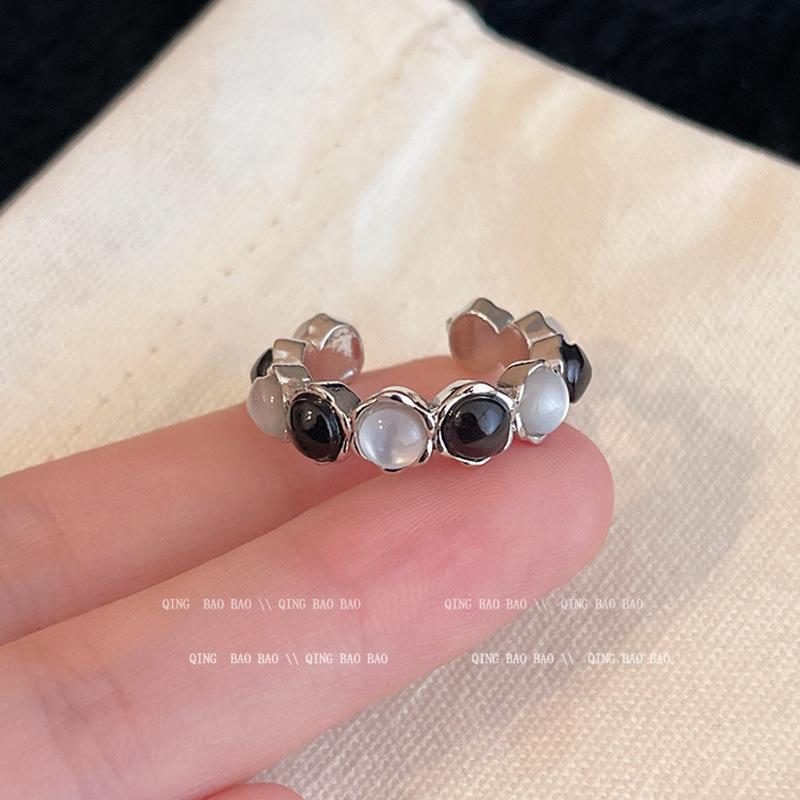 

Элегантное циркониевое регулируемое открытое кольцо для женщин - Шикарное ювелирное изделие для личности