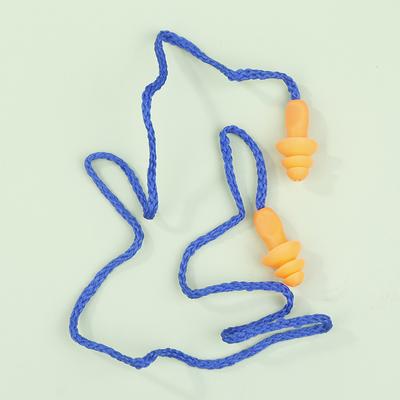 5 Paia Tappi per le Orecchie Cancellazione del Rumore Tappi per le Orecchie in Silicone con Cavo Protezione per le Orecchie Riutilizzabili Tappi per le Orecchie Anti-Rumore Copricapo Paraorecchie