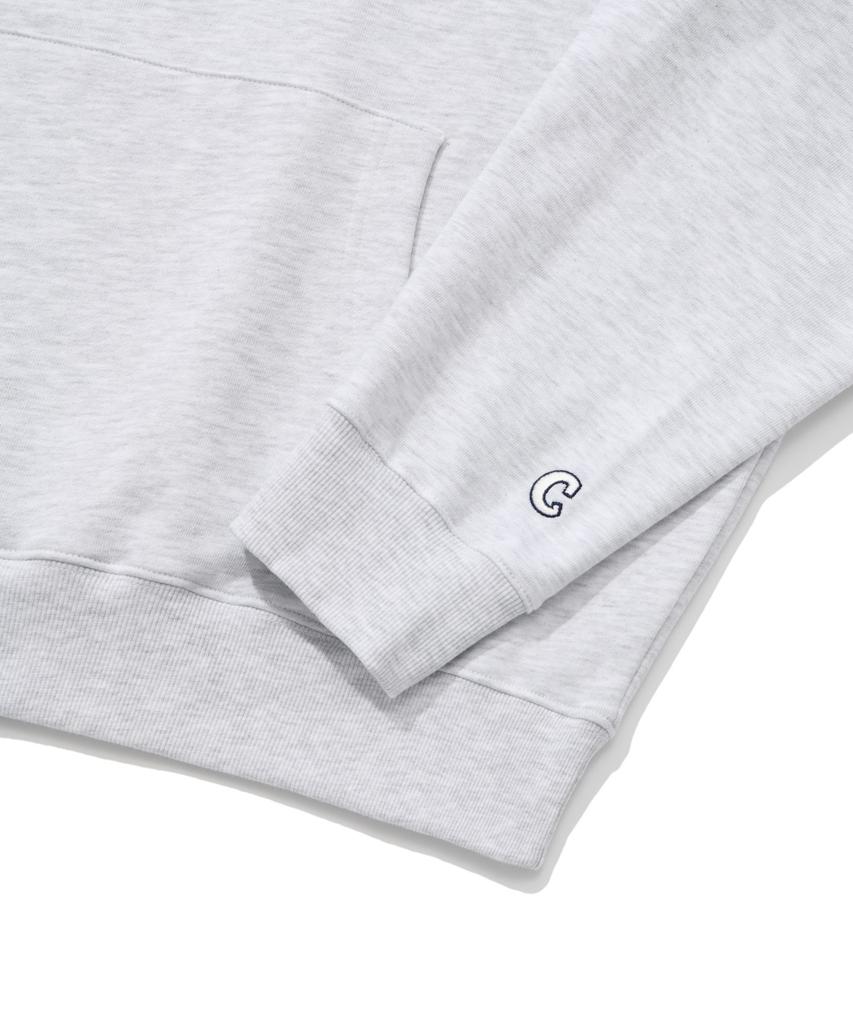 [Covernat X Mama] Graphic Hoodie Heather Gray