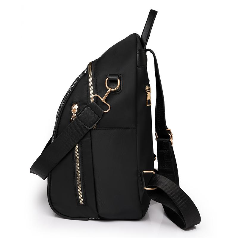 New Backpack Women's Printing Trend Oxford Cloth Bag Casual Fashion High Sense Travel Small Backpack