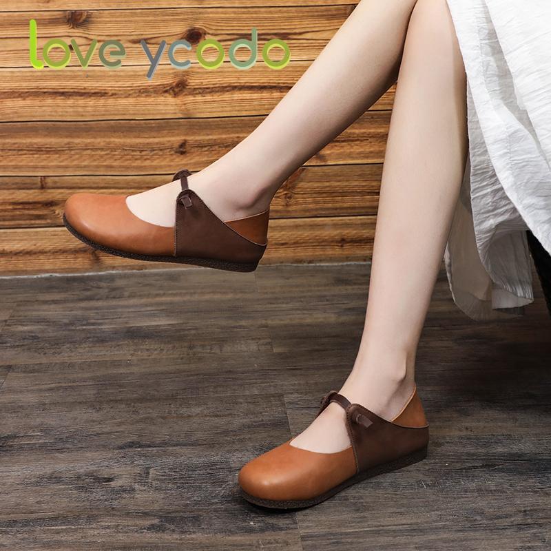 Летние натуральные мокасины Derma для женщин и студентов бренда Love Ycodo 35 — фото 4