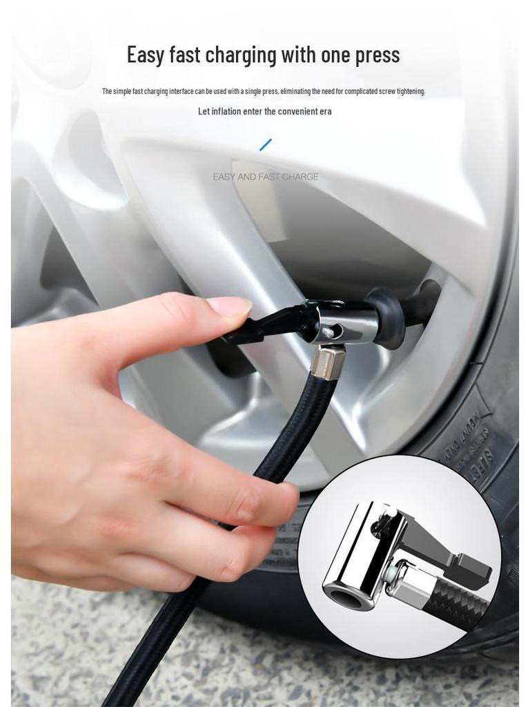 12V Portable Electric Car Tire Inflator