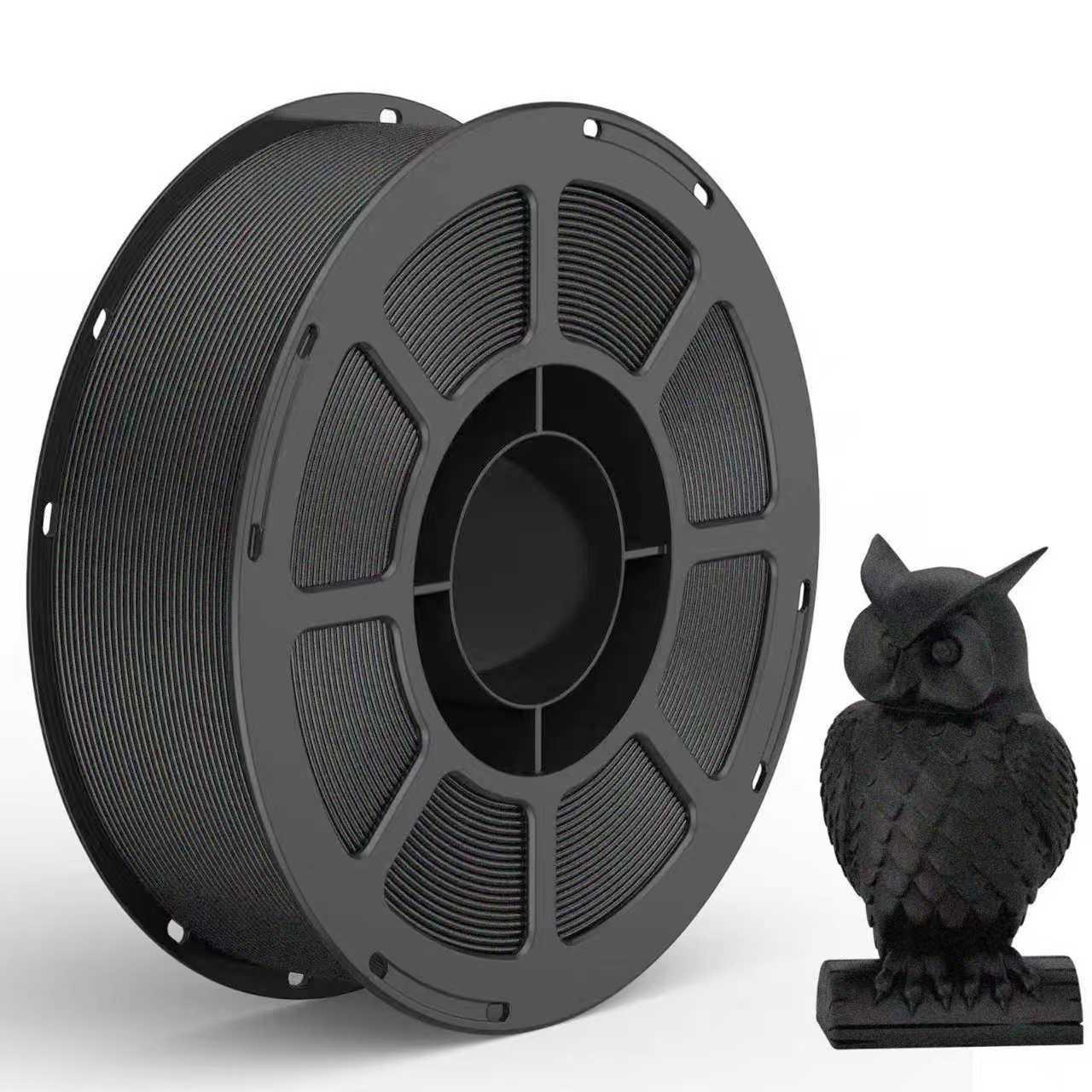 Koledi 3D PETG-CF Carbon Fiber Filament 1.75mm, 1KG High Hardness