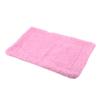 Hedgehog Guinea Pig Bed Mat Rectangular Plush Cushion Hamster House Nest Pet Supplies Pink