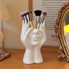1/2CS Creative Human Body Art Styling Office Supplies Desktop Multifunctional Storage Pen Holder Makeup Brush Holder Decoration
