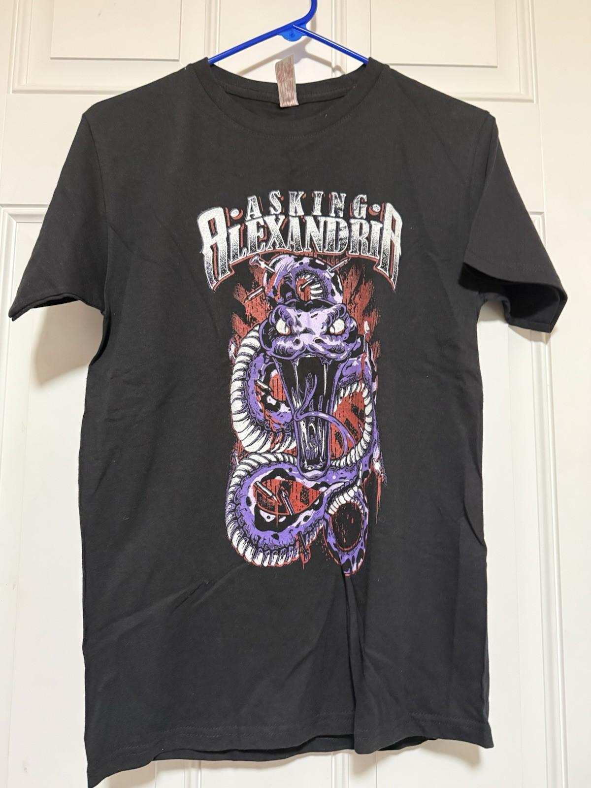 Asking Alexandria Euro Cotton Size Small Band Tee Unisex T-Shirt S