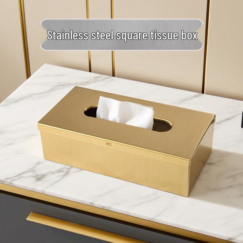 cmaos Stainless Steel Waterproof Tissue Box
