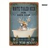 Retro Metal Tin Sign Poster Wall Art Decor