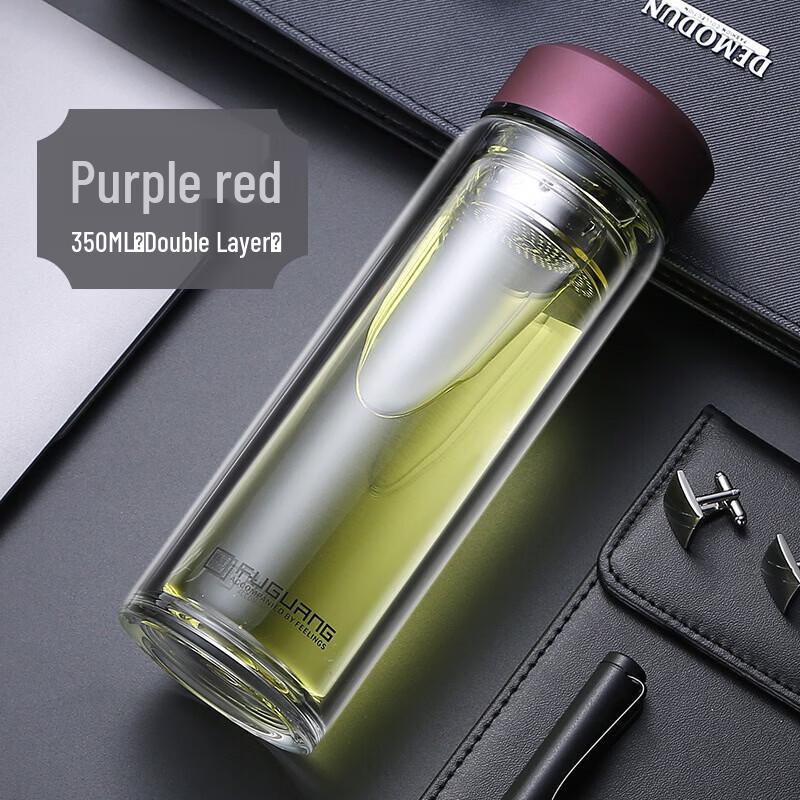 

Fuguang Shixi Double-Layer Insulated Glass Cup