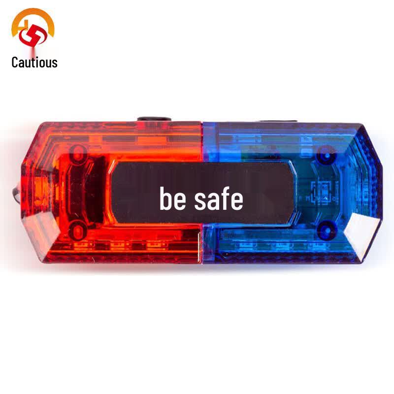 Shengu Rechargeable Red/Blue Flashing Safety Shoulder Light