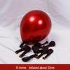 Double-Layer Cherry Red Party Balloons (5", 10", 12", 18", 36")