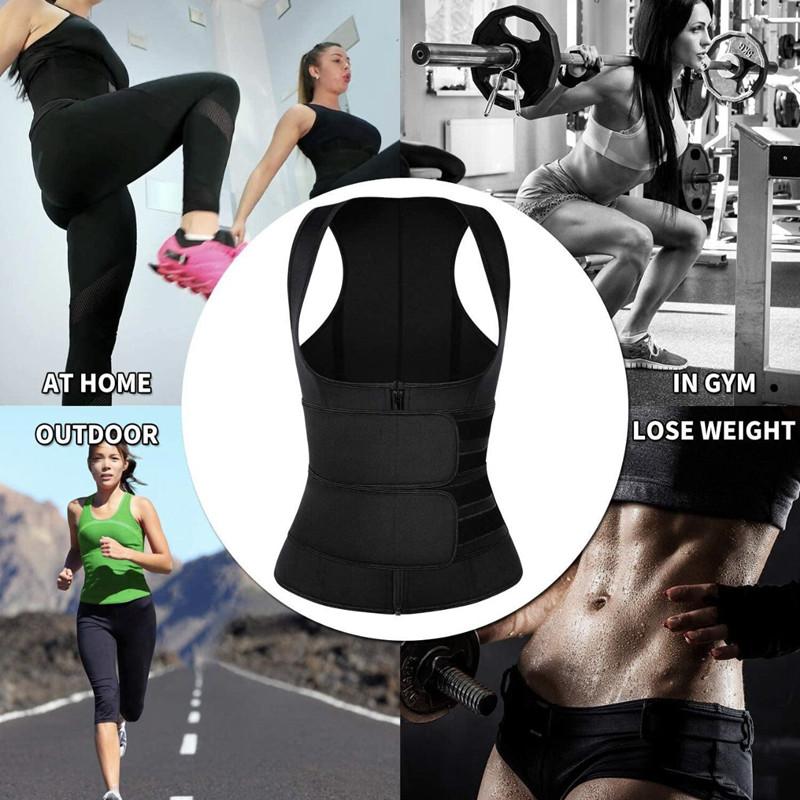Frauen Schwitzen Sauna Körper Shapers Modellierung Korsett Schweiß Gürtel Taille Trainer Thermo Abnehmen Gürtel Verlust Gewicht