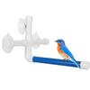 Parrots Shower Standing Rod Pet Bird Firm Shape Perch with Suction Cup Bathing Supplies