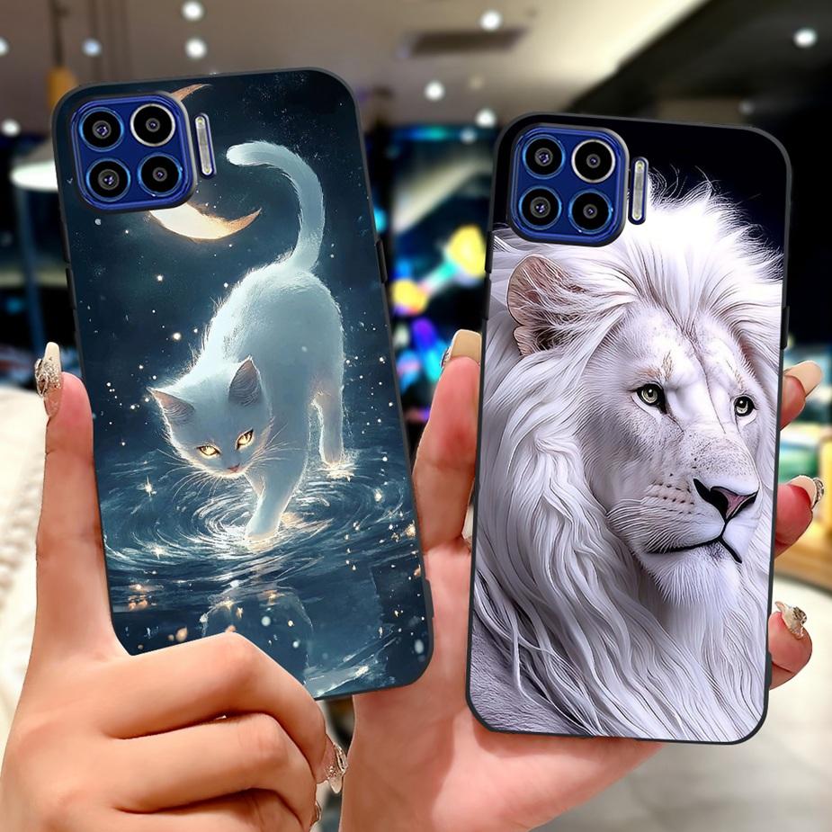 For Motorola Moto One 5G Case Luxury Fashion Painted Cover 6.7'' Soft TPU Phone Case For Motorola One MotoOne 5G Back Cover Bags