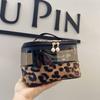 New Personalized Leopard Print Cosmetic Bag Cosmetic Bag Lipstick Perfume Eyeshadow Niche Storage Bag Large Capacity