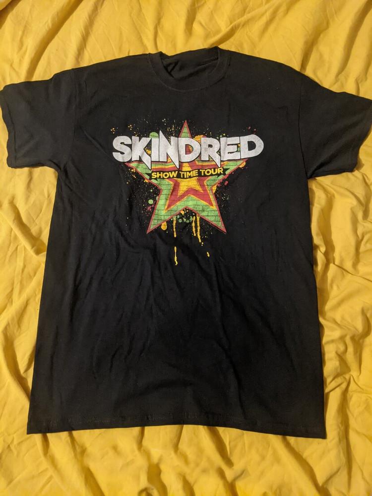 Skindred  Showtime Tour TSHIRT Full Size S to 5XL QT1070 Unisex T-Shirt XL