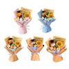 Buchet de Flori Croșetate pentru Absolvire Flori Croșetate Handmade Buchet de Floarea Soarelui cu Păpușă Drăguță Cadou de Absolvire pentru Băieți Fete