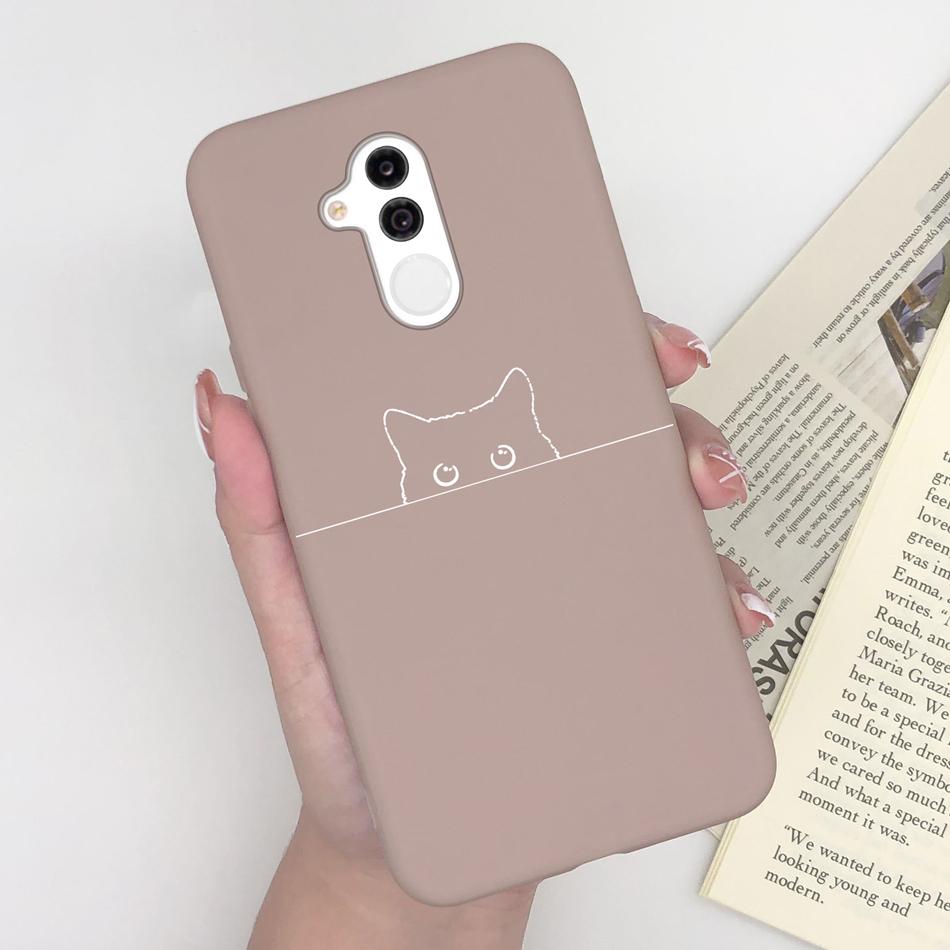 Case For Huawei Mate 20 Lite Cute Astronaut Soft Matte Silicone Bumper For Huawei Mate 20lite Phone Back Cover Coque Bumper Capa