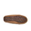UGG Cow Split Leather Comfortable Warm Commuting Daily Casual Flats Women Flats Brown 1166891-CHE