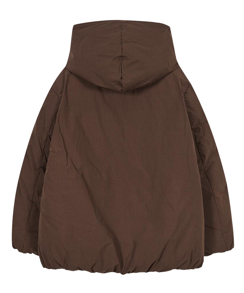 Typeservice Cotton Hooded Puffer Jacket [Brown]