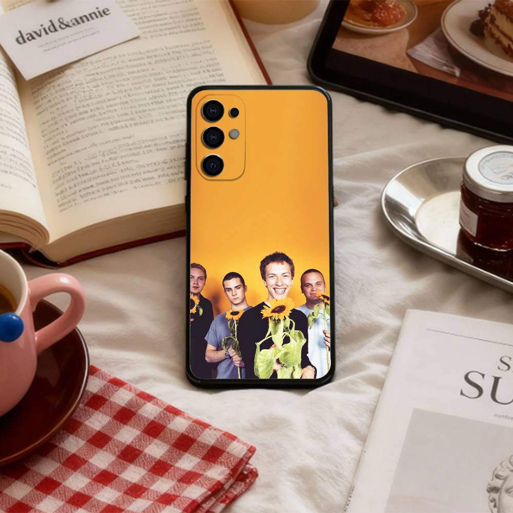 

Alternative rock Coldplay Phone Case For Samsung S 25,24,23,22,30,21,10,9,Ultra,Plus,Lite,FE,4,5 G Soft Black Case Samsung S225G