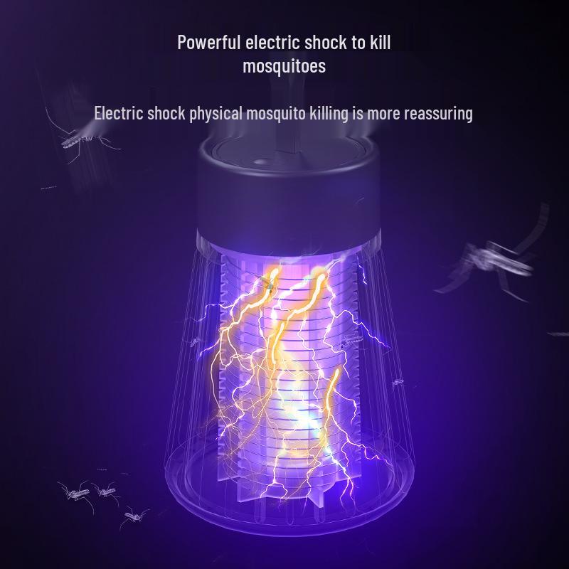 Electric Mosquito Killer Lamp 2025: Indoor/Outdoor USB Rechargeable Trap and Repellent.