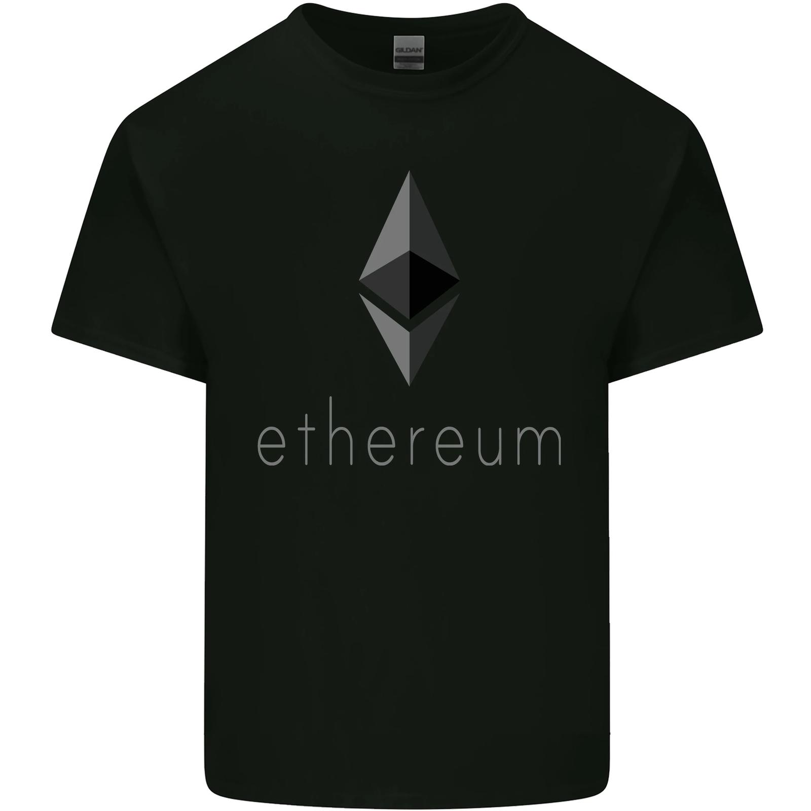 Ethereum Cryptocurrency Crypto Mens Cotton T-Shirt Tee Top XXXXL