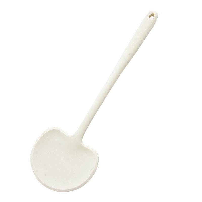1pc Silicone Mushroom-shaped Long-handled Spatula, Non-stick Pan Spatula, High-temperature Resistant Stir-frying Spatula