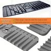 Silicone Faucet Sink Draining Mat Splashproof Waterproof Kitchen Bathroom Washbasin Base Protector Durable NonSlip Heat Resistant