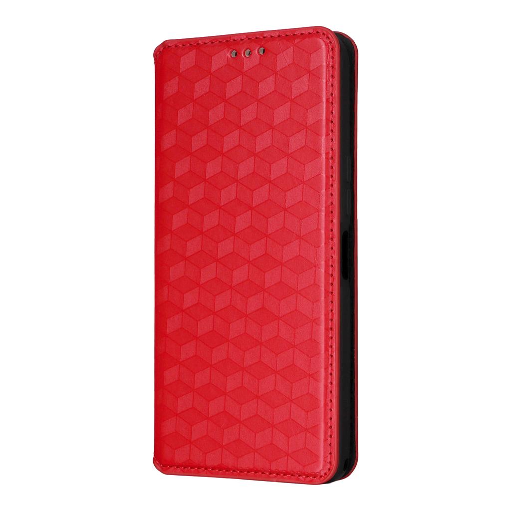 For Oppo Find X8s+ 5G Case Wallet Rhombus Imprinted Leather Phone Cover