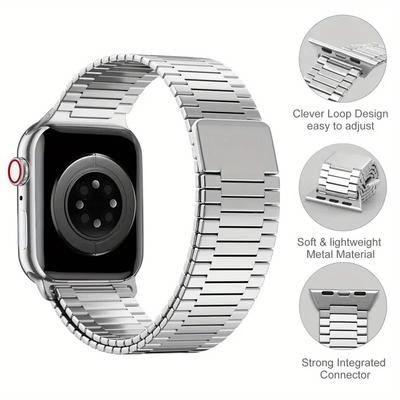 1Pcs Magnetic Strap For Apple Watch Band 49mm 45mm 44mm 42mm 41mm 40mm 38mm Wristband For Iwatch Series 9 8 Ultra 7 6 5 4 3 2 1 SE Bracelet