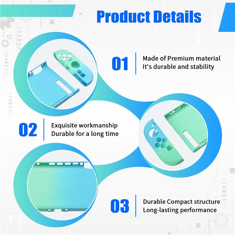FORW-For Nintendo Switch2 Protective Case Put In Dock Split Type Protective Shell Shockproof Design Cover For Switch2