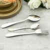 16Pcs 304 Stainless Steel Dinner Tableware Coffee Spoon Knife Fork Dinnerware Flatware Set Gold Cutlery Set Kitchen Silverware