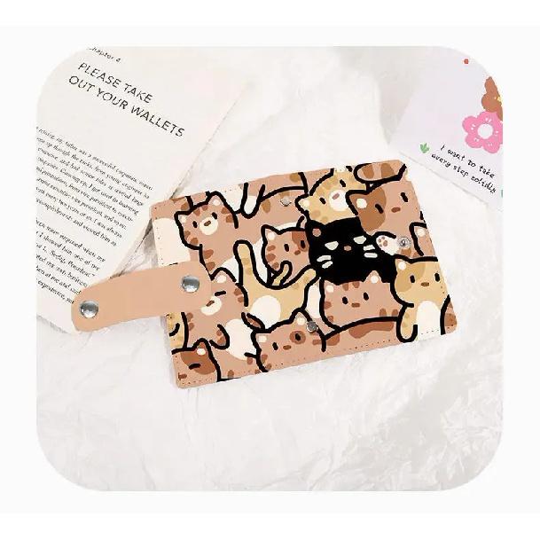 Держатель для карт с милым котом и принтом котенка — фото 10