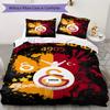 Galatasaray Pattern Bedding Uilt Set Uilt Cover Pillowcase Home Decoration Birthday Gift (1 * Duvet Cover + 2 * Pillowcase  Without Core)56