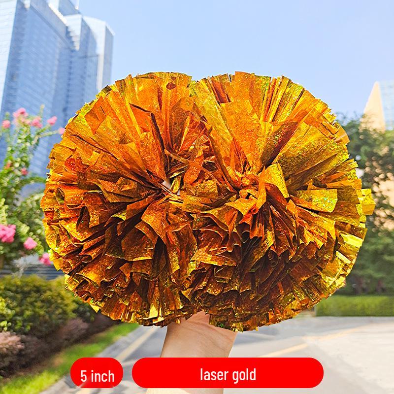 Colorful Cheerleading Pompons Hand Flowers for Events
